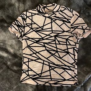 sheer shein crop top